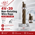 4V×39 Non-Rotating Wire Rope