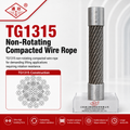 TG1315 Non-Rotating Compacted Wire Rope