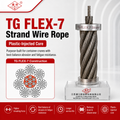 TG FLEX-7 Strand Wire Rope | Plastic-Injected Core
