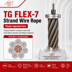 TG FLEX-7 Strand Wire Rope | Plastic-Injected Core