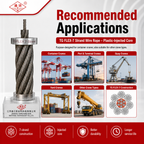 TG FLEX-7 Strand Wire Rope | Plastic-Injected Core